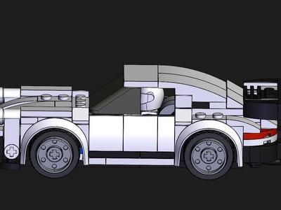 Brick Porsche 911 (75895)