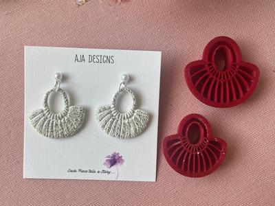 Polymer Clay Earring Mold 22