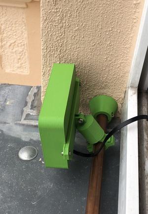 Drill free Dust sensor Box mount