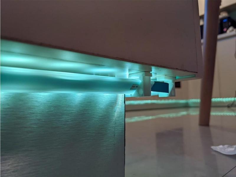 Led strip angle change 45 degrees