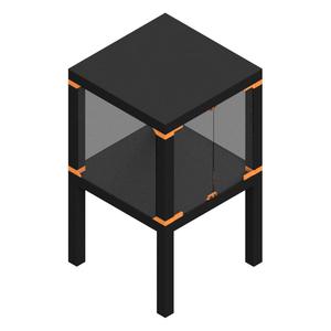 IKEA Lack Removable Plexiglass Joints