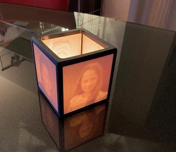 Lithophane Cubus