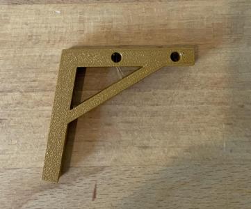 Holder for cabinet ventilation control