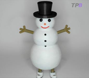 Snowman- Print in place, snowman with legs