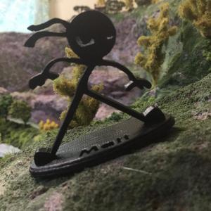 Stickman Ninja with base
