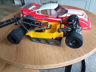Tamiya Group C body support for Group 5 body