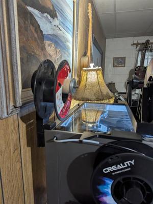 Qidi Plus 4 Side Spool Holder Remix