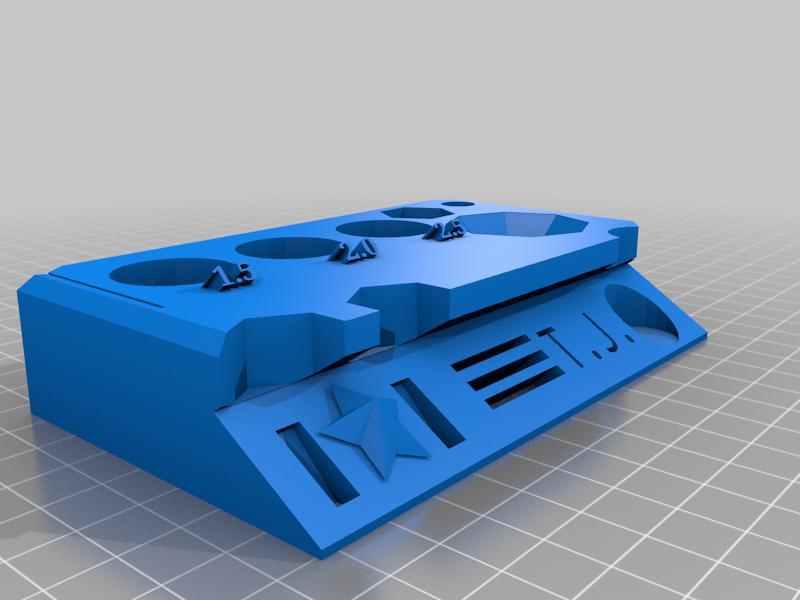 Tool Caddy For MIP Drivers Ender 3 Scraper and some usb/sd cards