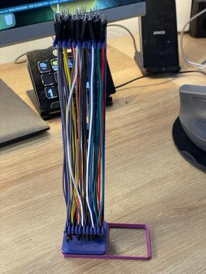 Gridfinity Jumper Wire Holder