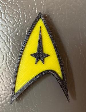 Star Trek Emblem Refrigerator Magnet