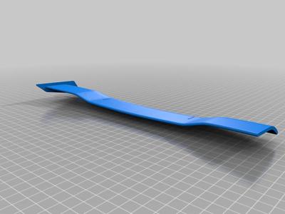 Decorative Spoiler with Leg Holes