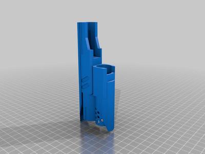 Flare Fire Barrel for nerf hammershot