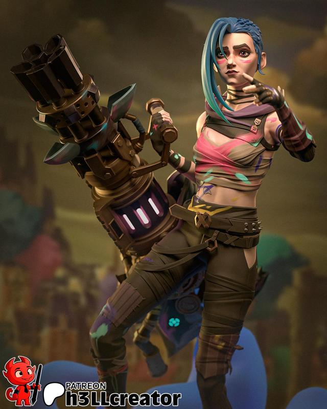 Jinx Non Hooded version