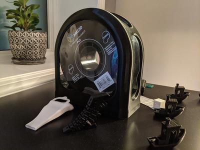 Minimal See-Through Spool Cover