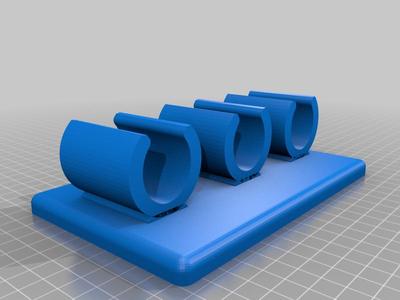Wall Mount Rack modified for smaller printers