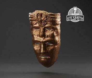 Death Mask Helm Elden Ring Life Size Prop STL