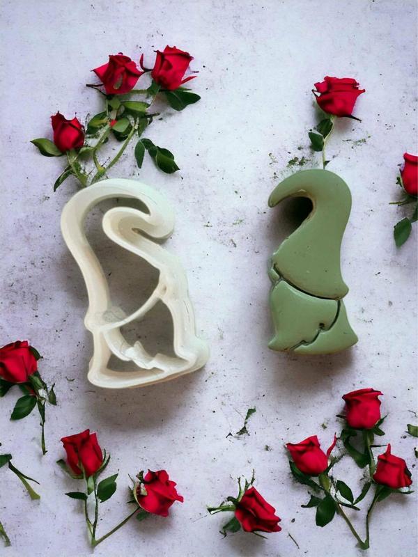 gnome1 stl file download polymer clay cutter for jewelry cookie cutter
