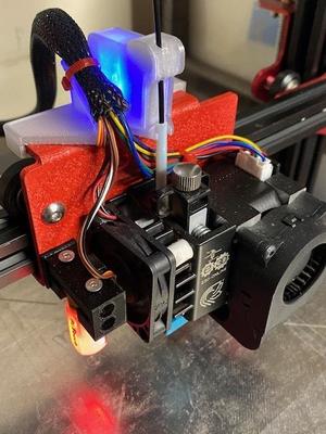 Hemera Aluminium adaptor plate V2, CR-10S Pro