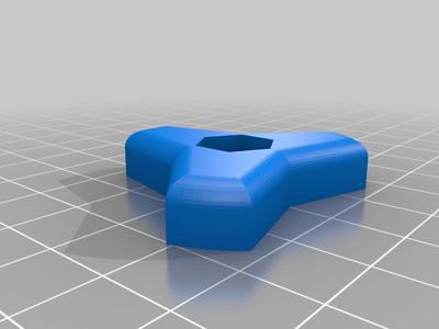 Knob for M7 hex screws (e.g. for Arturia RackBrute)