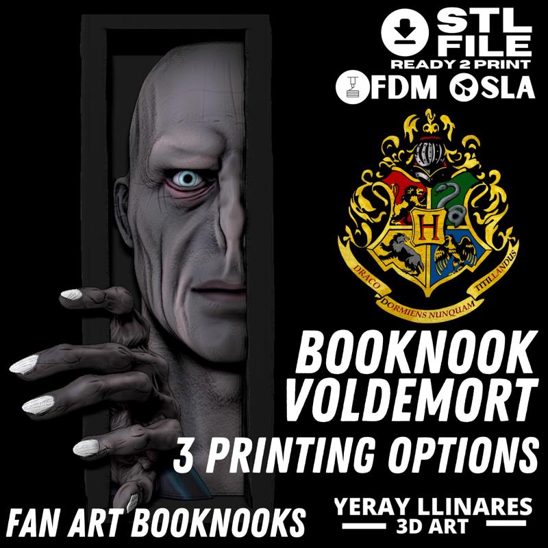 Book Nook Voldemort by Harry Potter Universe