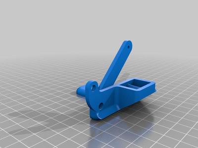 Stock Adapter Vertical Fan Duct Ender 3 / CR-10 _5015 Fan