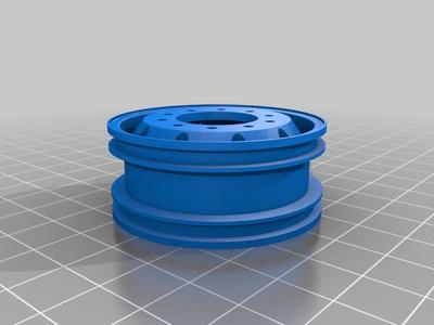 1:14 Truck Front Wheel