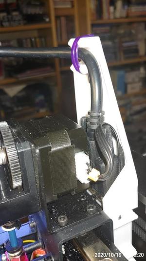 Junction Cover with Hotend Cable Strain Relief for Coreception, Elf & SapphirePro