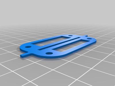Box Lid Latch with Hole Template - Improved Latch