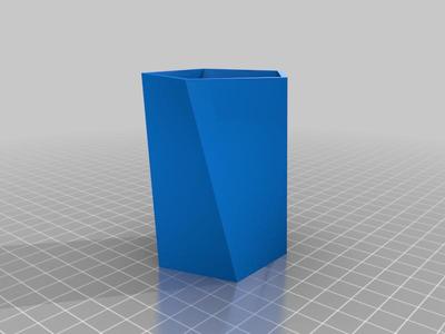 Pentagonal pen holder 
