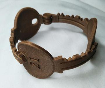 Hinged Key Bracelet