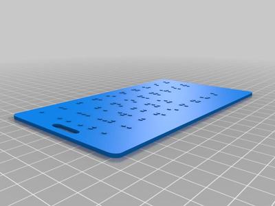 Alfabeto e Números em Braille