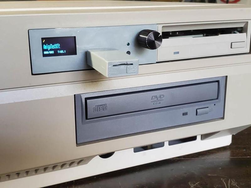 Gotek A2000 Drive Mount with .96in OLED