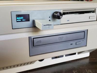 Gotek A2000 Drive Mount with .96in OLED
