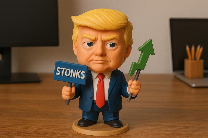 Trump Stonks – Meme Mogul Edition