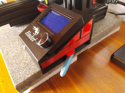 Spatula drawer with stop for Ender 3 Tool Holder - 2.0!