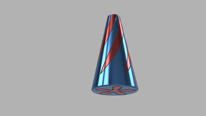 Spiral Cone Vortex Illisuon Toy PassTrough
