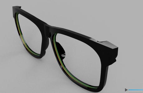 Sunglasses Frame 57x18x140