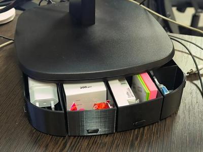 Organizer under monitor Phillips 273V   