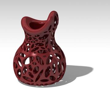 perforated vase
