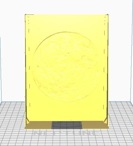 Moon lithophane   