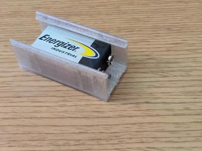9 Volt Battery Holder   