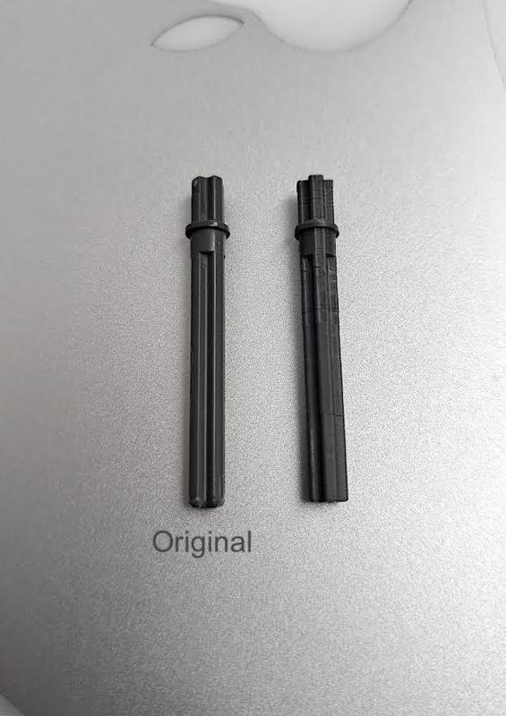 Lego cross axle