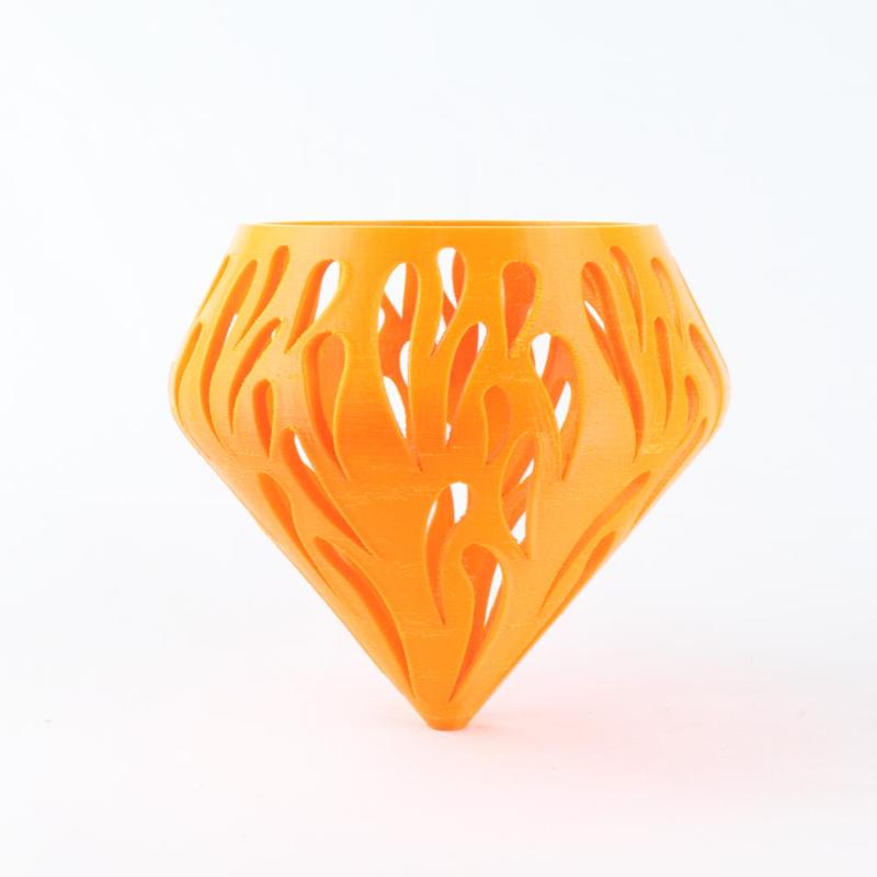 The Blazing Sun Planter STL 3D Print File, Home Decor Planter for Plants, Flowers, and Orchid