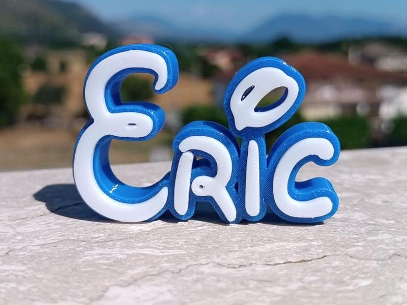 Eric Disney Name Sign Decorate Room child Birthday