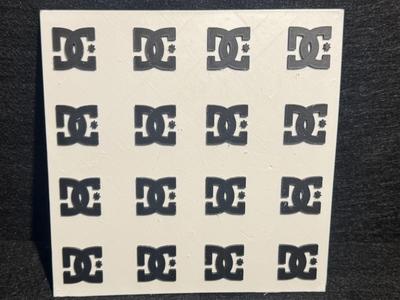 DC Shoes Wall Tile Art