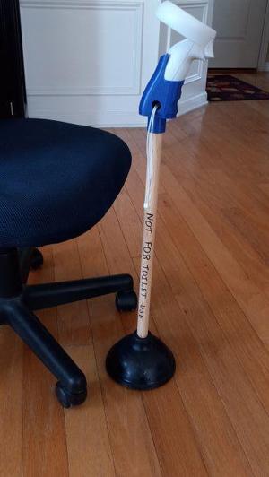 Oculus plunger flight stick