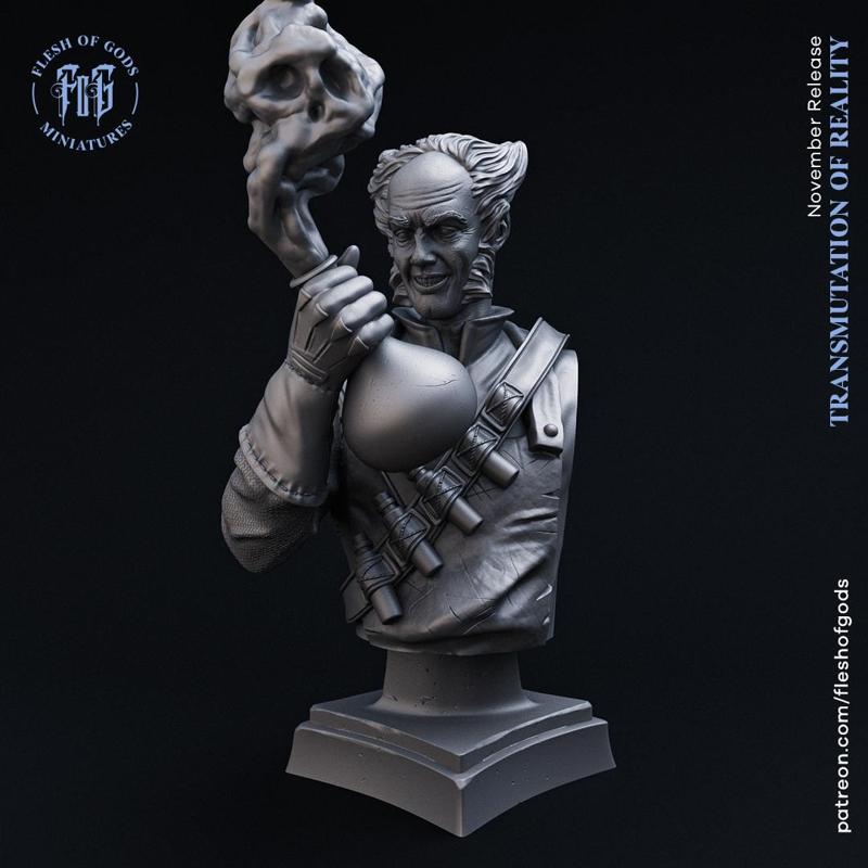 Farlik Shafir, the Alchemist - Bust