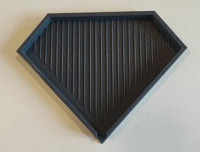 A diamond diamond painting tray