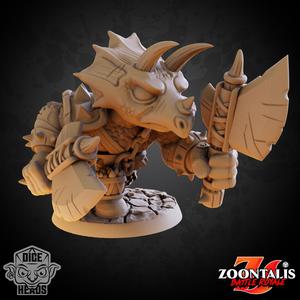 Triceratops Fighter (pre-supported included)