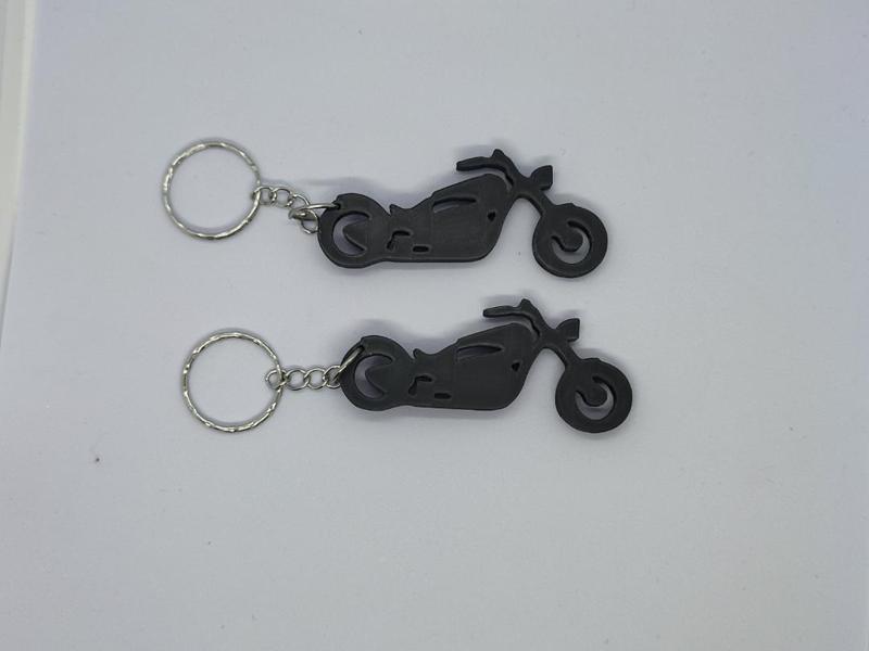 Motorcycle Keychain